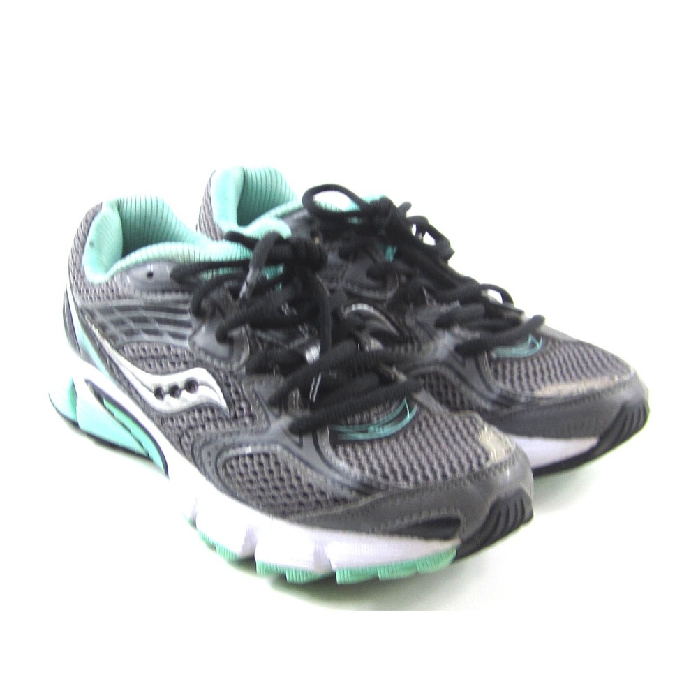 Saucony Liberate Women's Gray, Black, Mint, Athletic Running Shoes Size 6.5